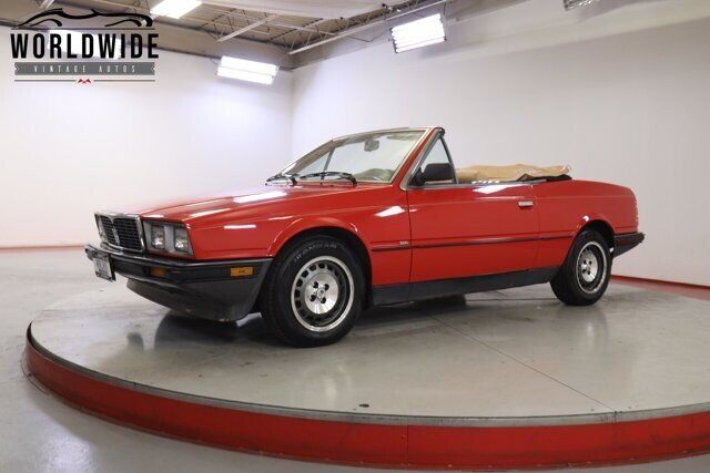 1986 MASERATI Spyder