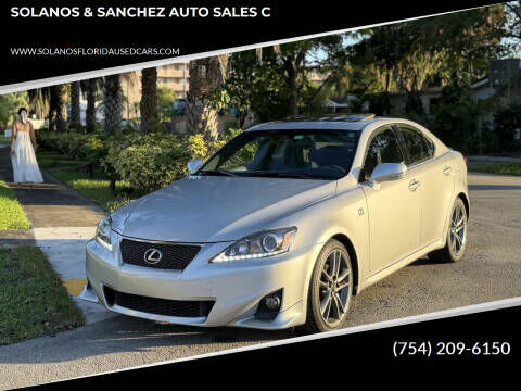 2012 LEXUS IS