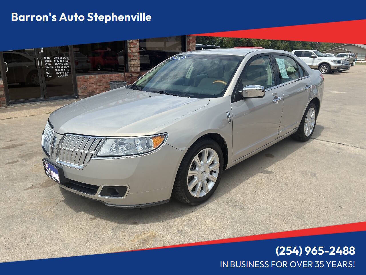 2010 LINCOLN MKZ