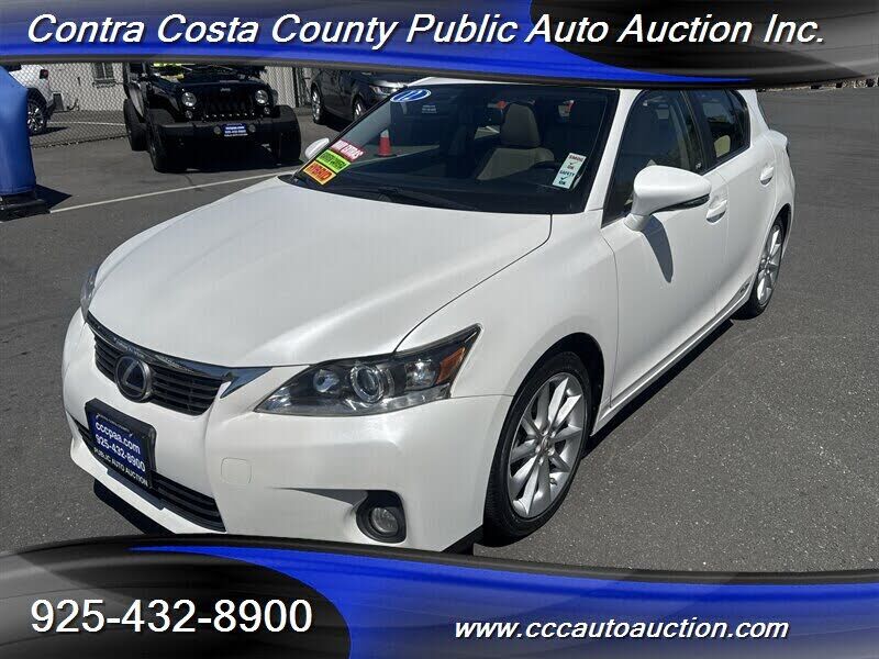 2012 LEXUS CT