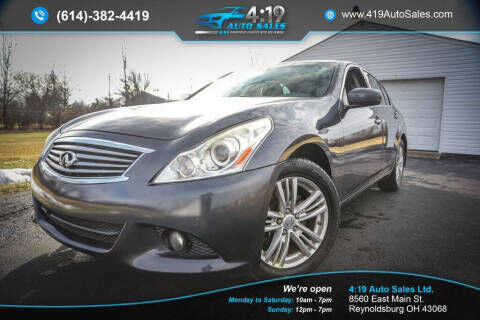 2011 INFINITI G25
