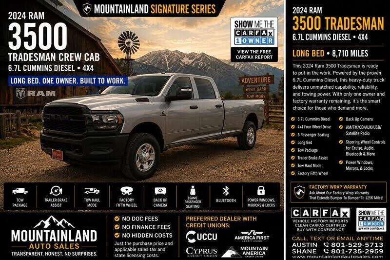 2024 RAM 3500