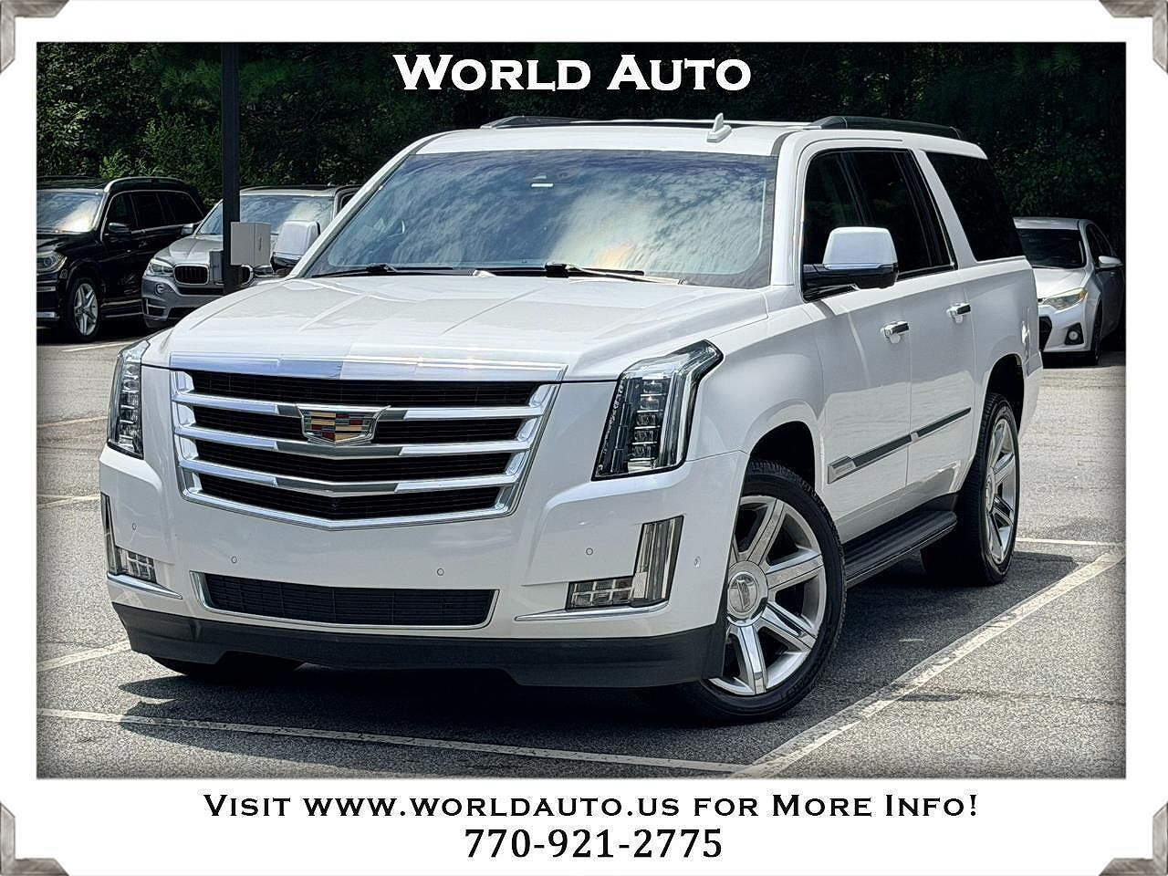 2018 CADILLAC Escalade ESV