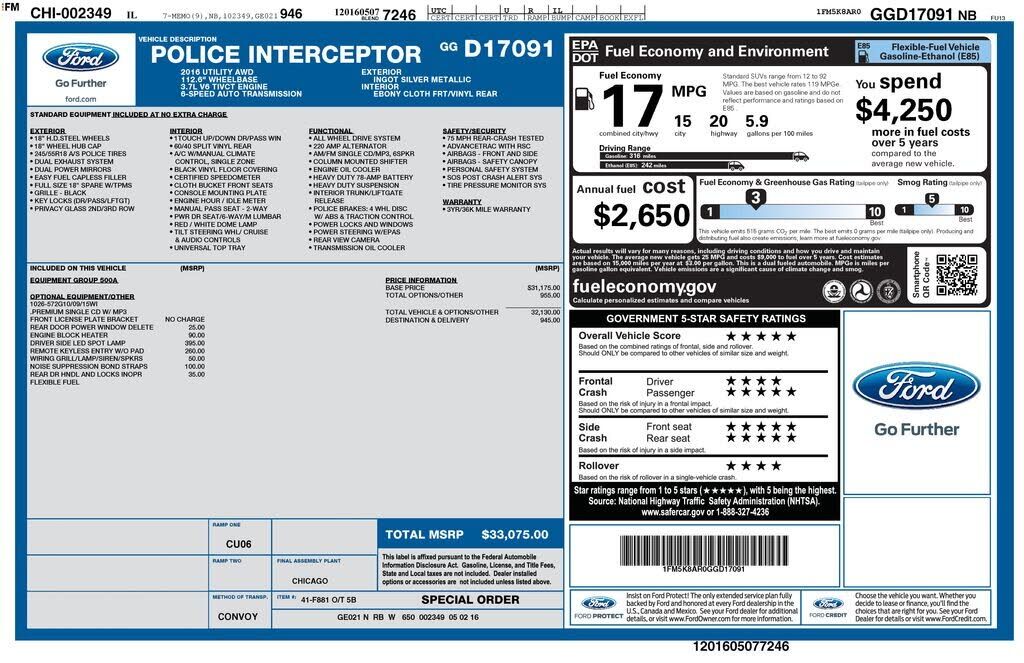 2016 FORD Explorer
