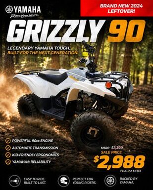 2024 YAMAHA YFM90