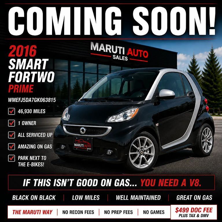 2016 SMART Fortwo