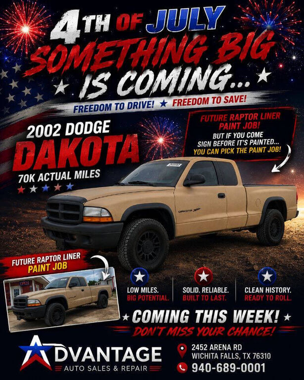 2002 DODGE Dakota