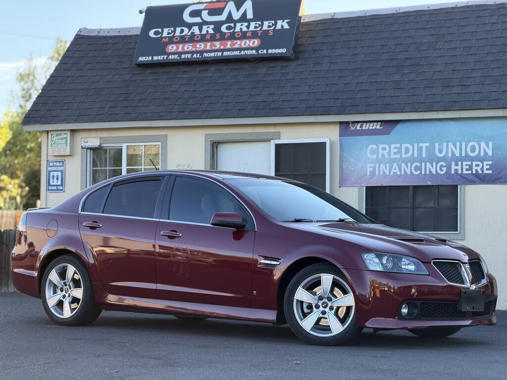 2009 PONTIAC G8