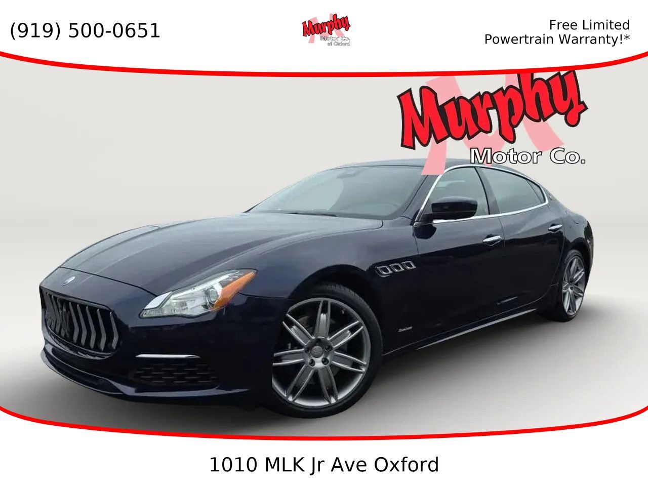 2017 MASERATI Quattroporte