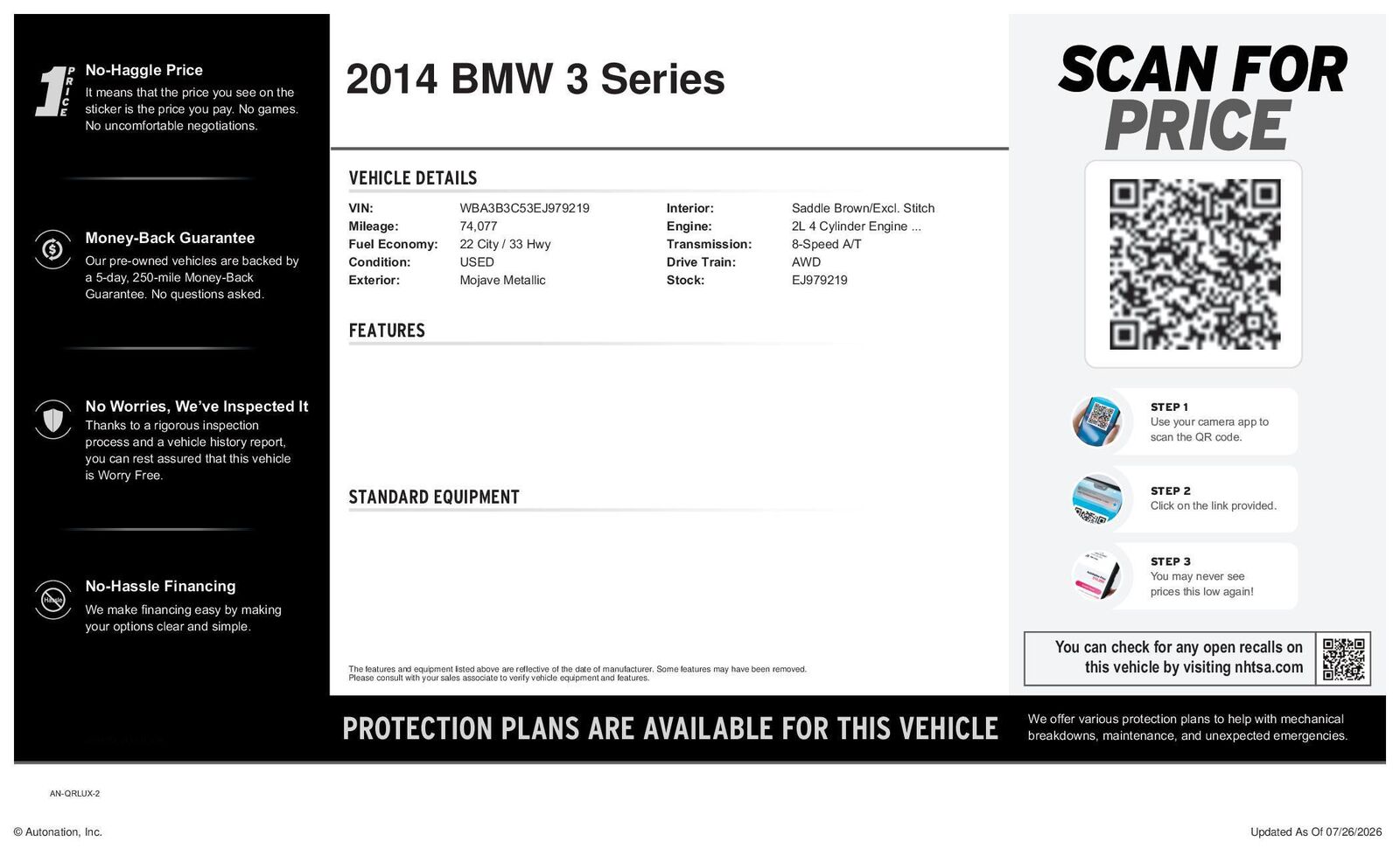 2014 BMW 328i