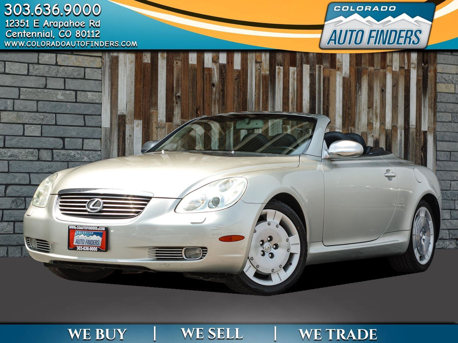 2002 LEXUS SC