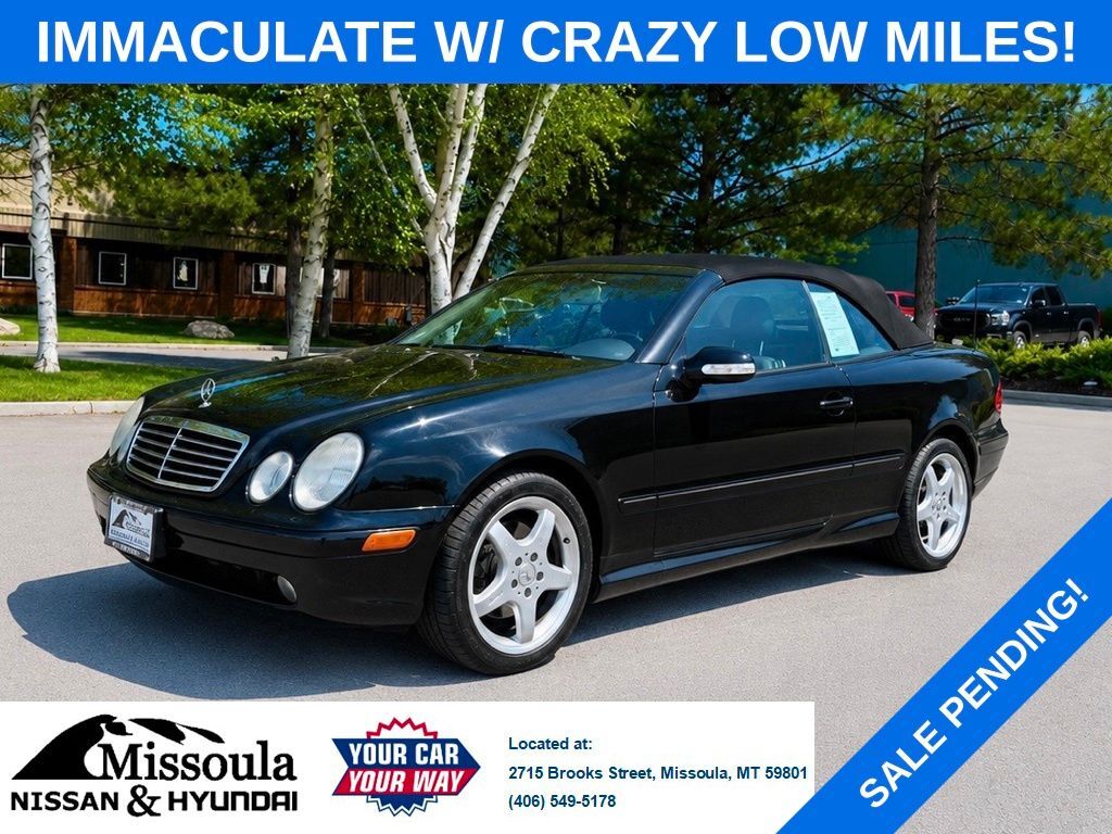 2002 MERCEDES-BENZ CLK-Class