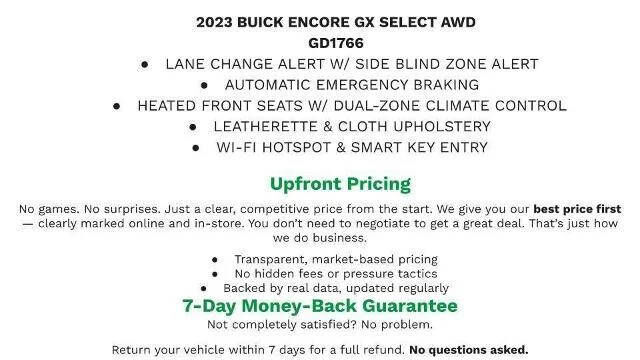 2023 BUICK Encore GX