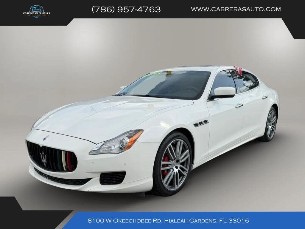 2016 MASERATI Quattroporte