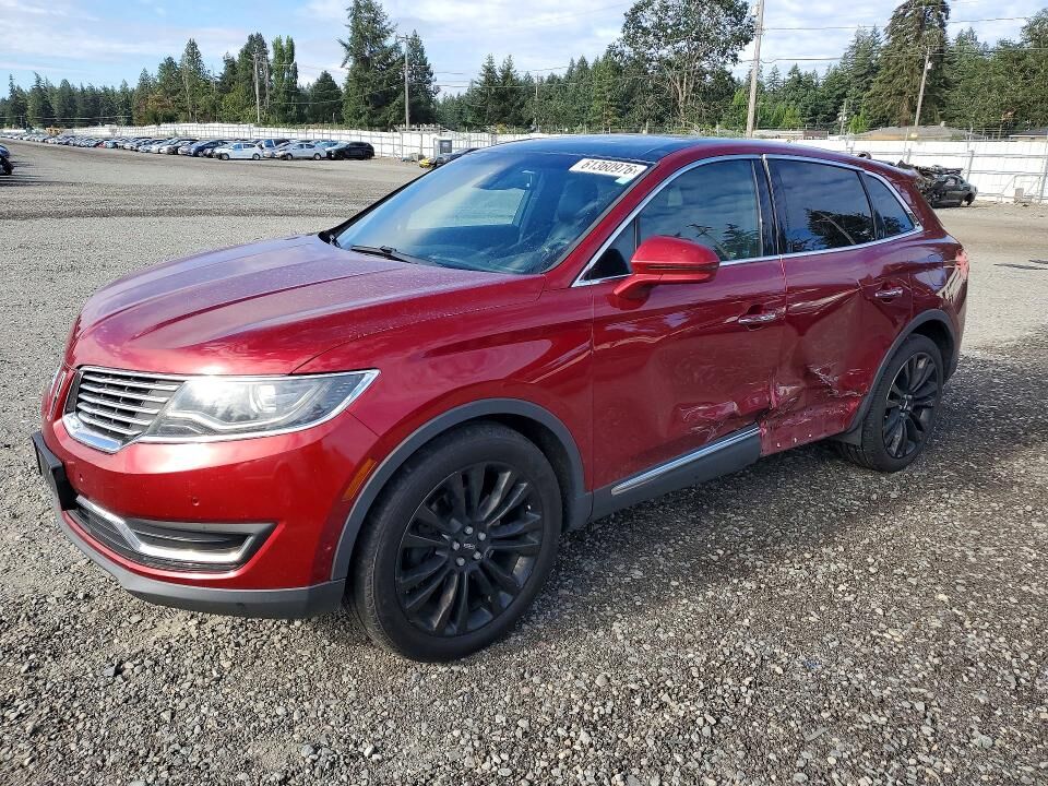 2016 LINCOLN MKX