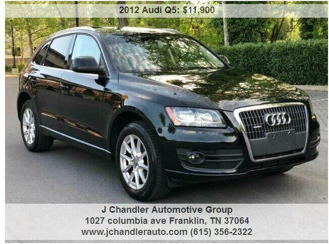 2012 AUDI Q5