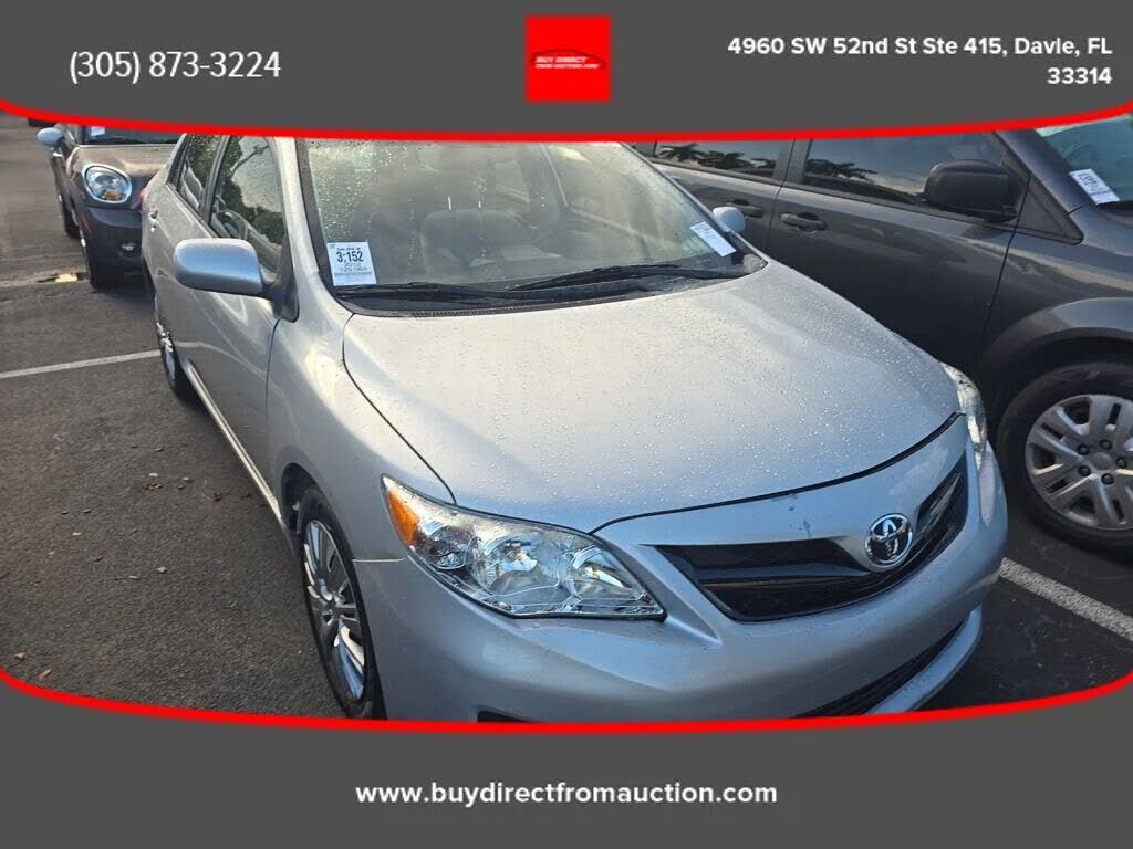 2012 TOYOTA Corolla