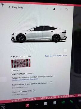 2026 TESLA Model S