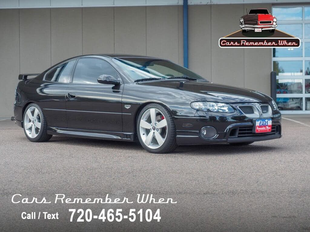 2005 PONTIAC GTO