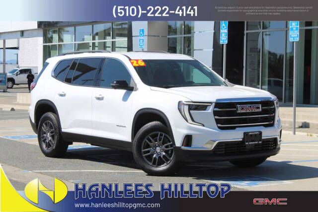 2026 GMC Acadia
