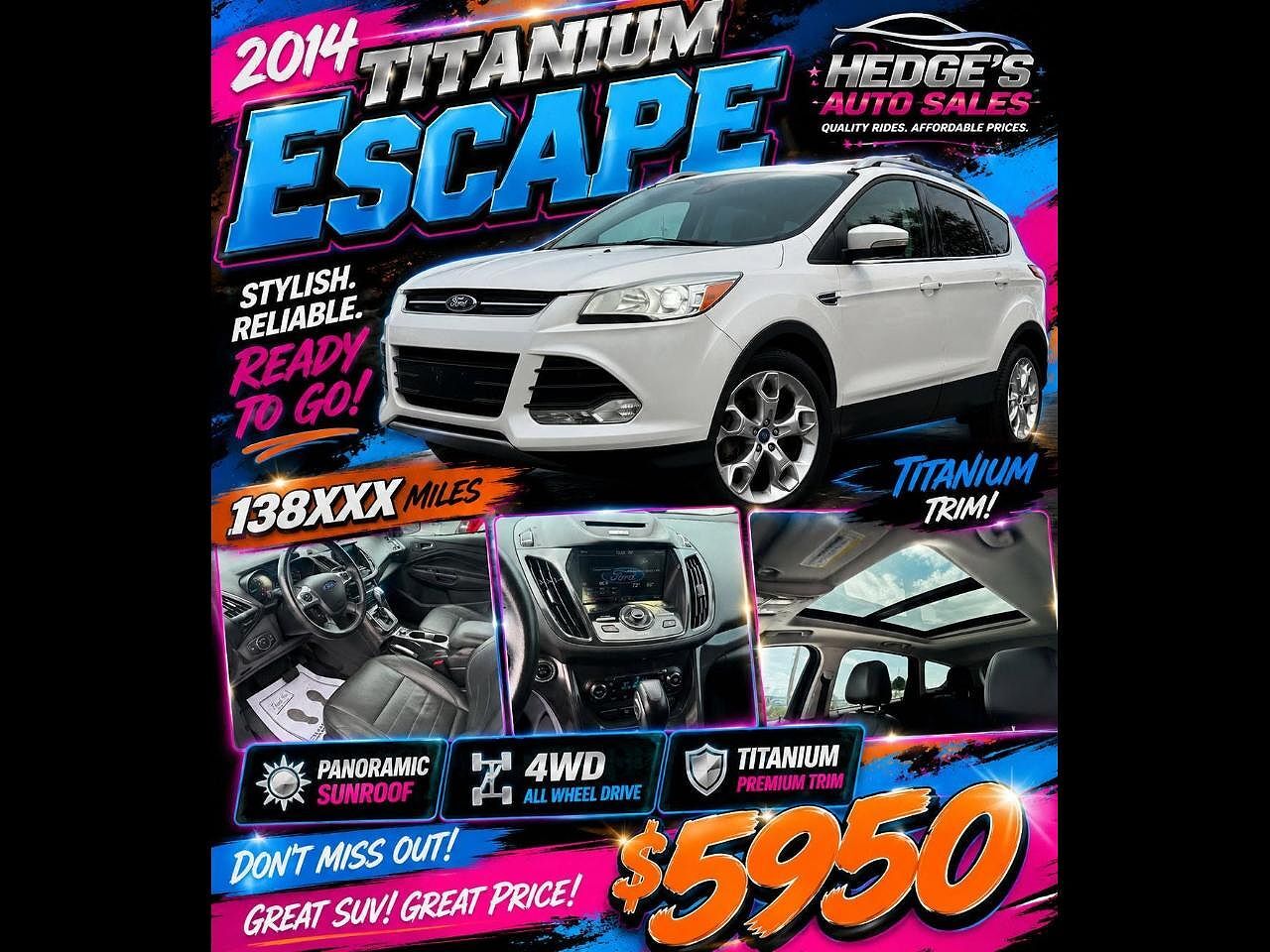 2014 FORD Escape