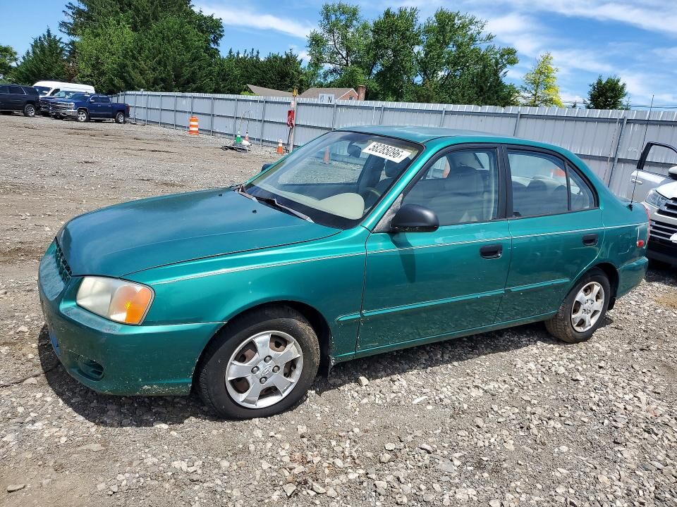 2001 HYUNDAI Accent