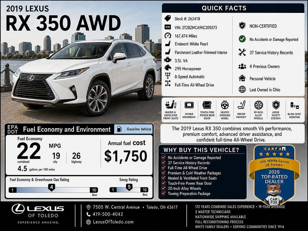2019 LEXUS RX