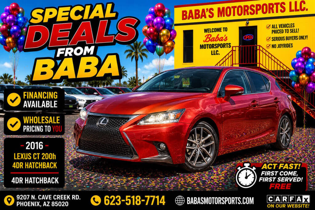 2016 LEXUS CT