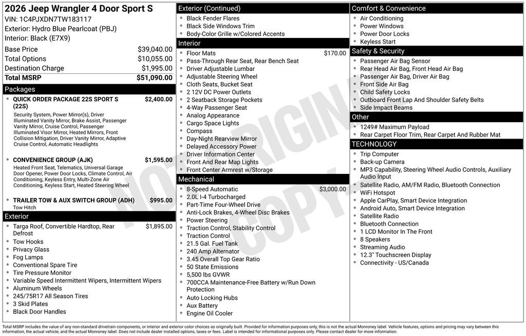 2026 JEEP Wrangler