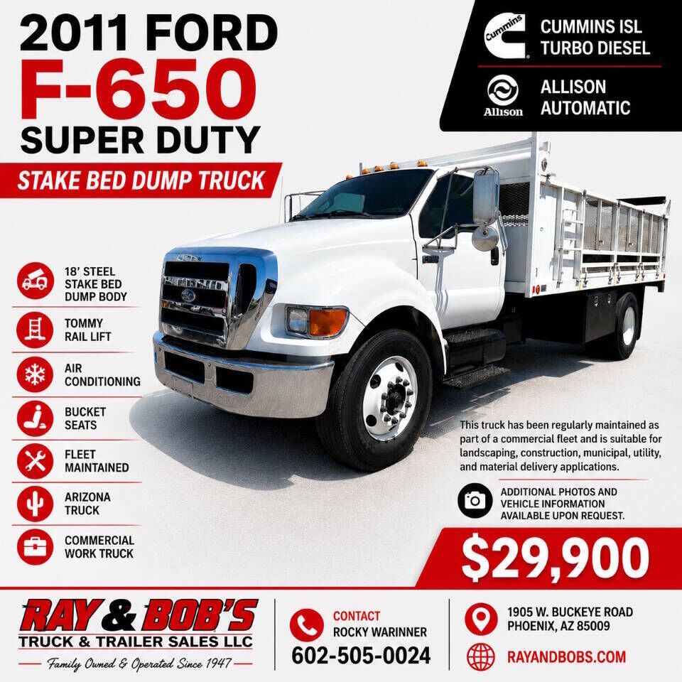 2011 FORD F-650