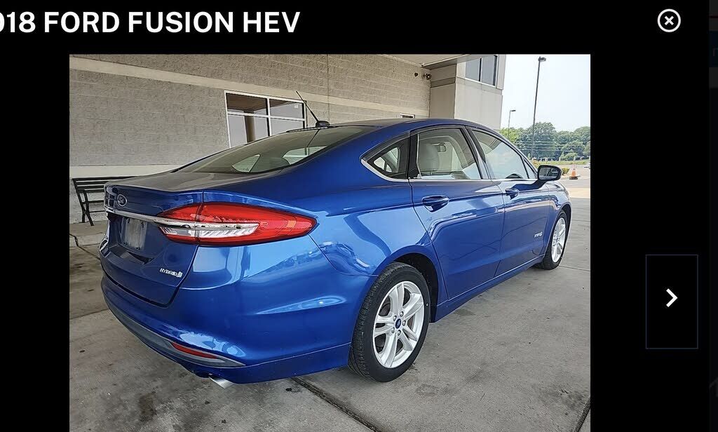 2018 FORD Fusion