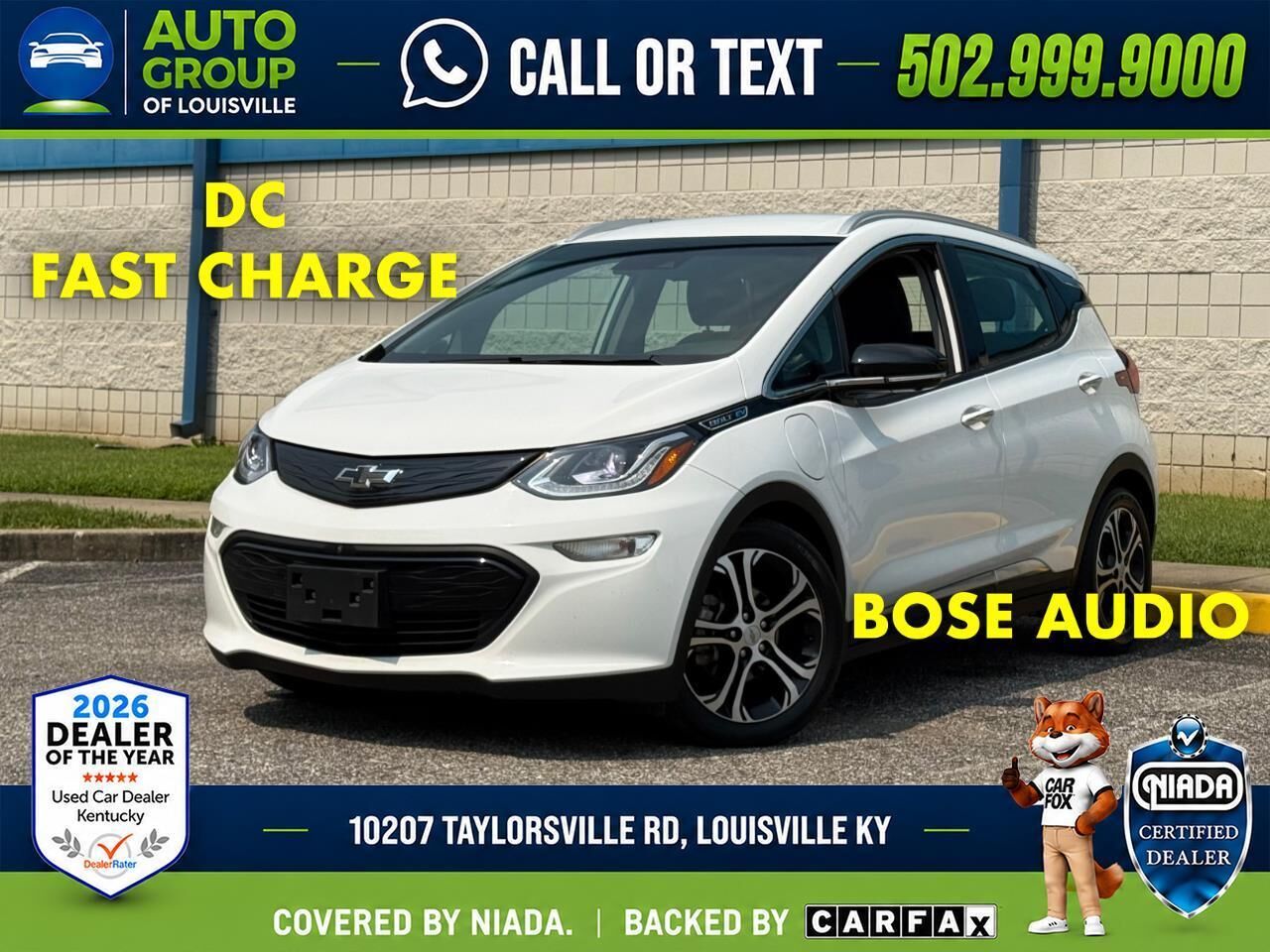 2020 CHEVROLET Bolt EV