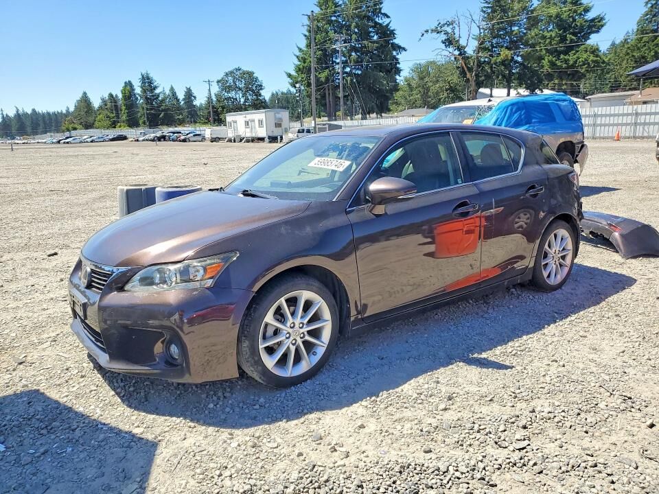 2012 LEXUS CT