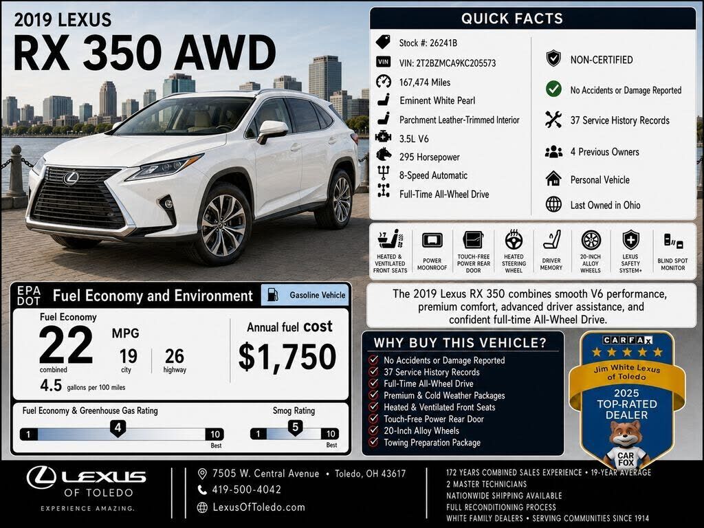 2019 LEXUS RX