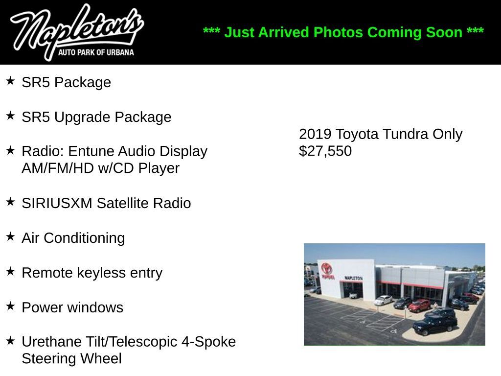 2019 TOYOTA Tundra