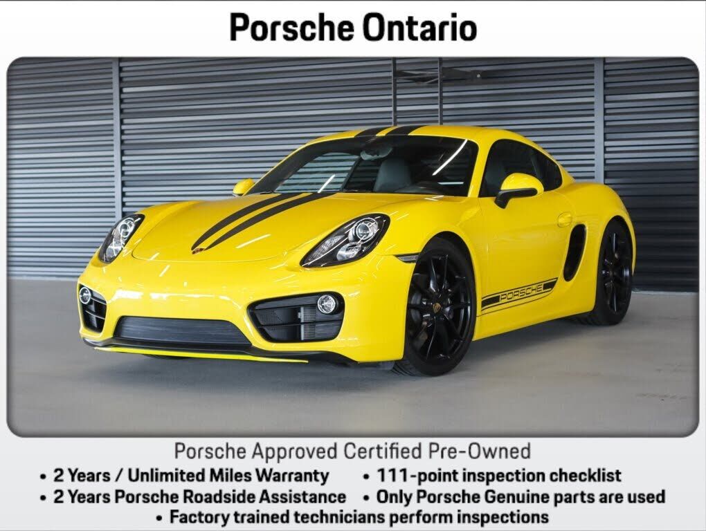 2016 PORSCHE Cayman