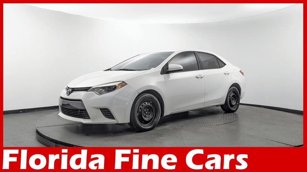 2016 TOYOTA Corolla