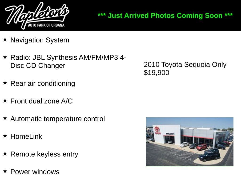 2010 TOYOTA Sequoia
