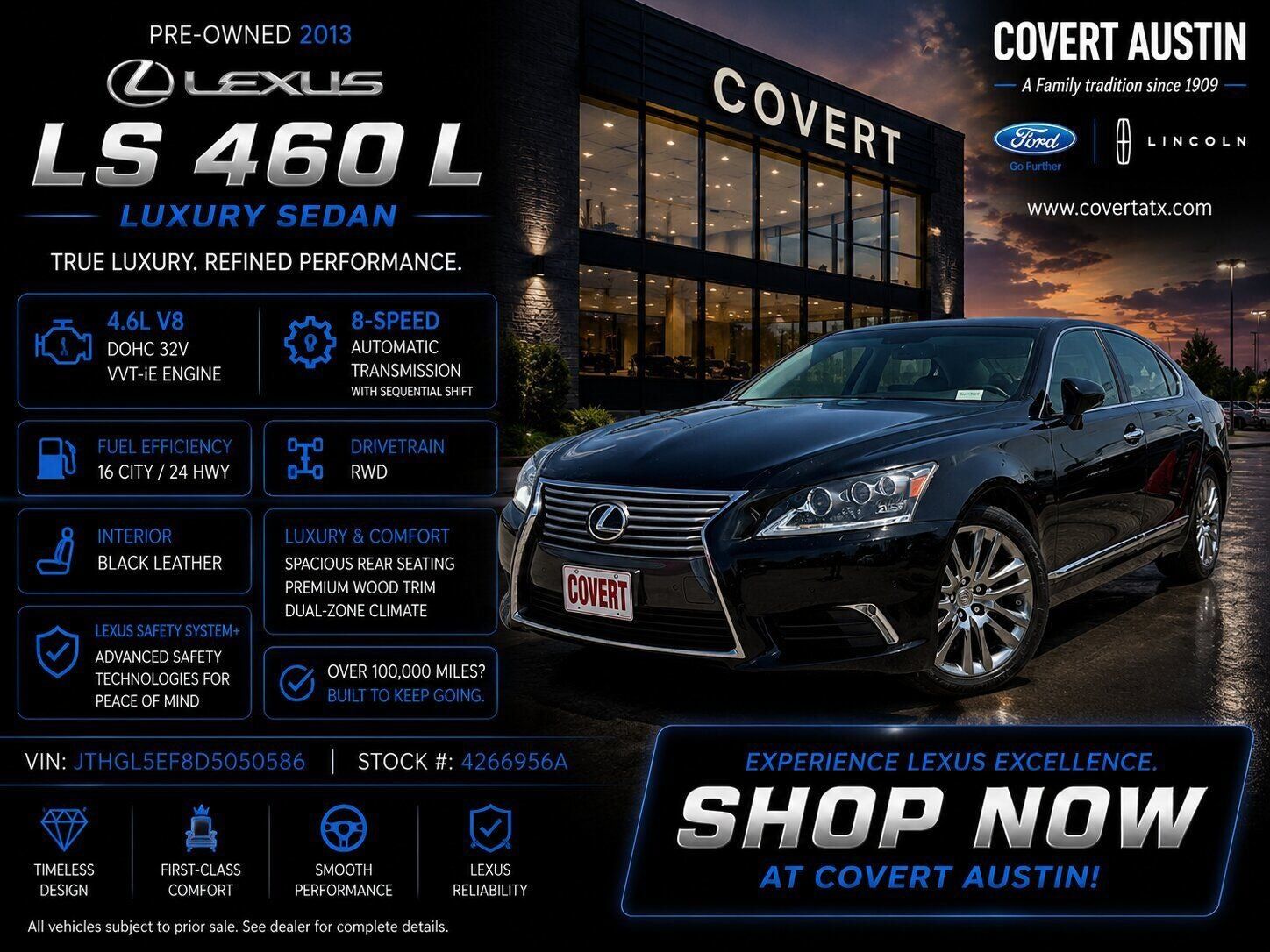2013 LEXUS LS