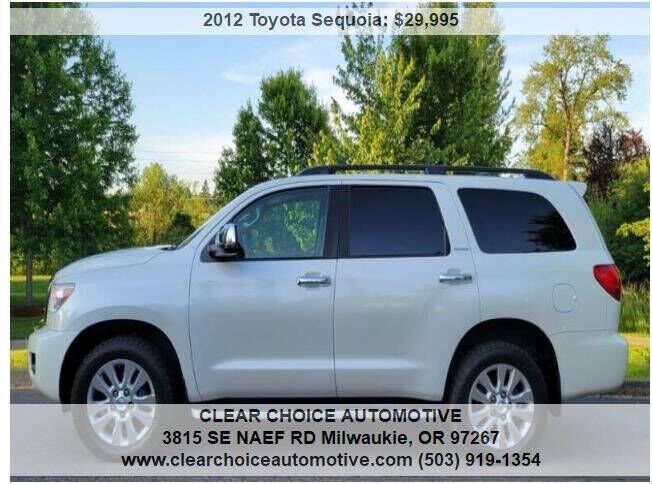 2012 TOYOTA Sequoia