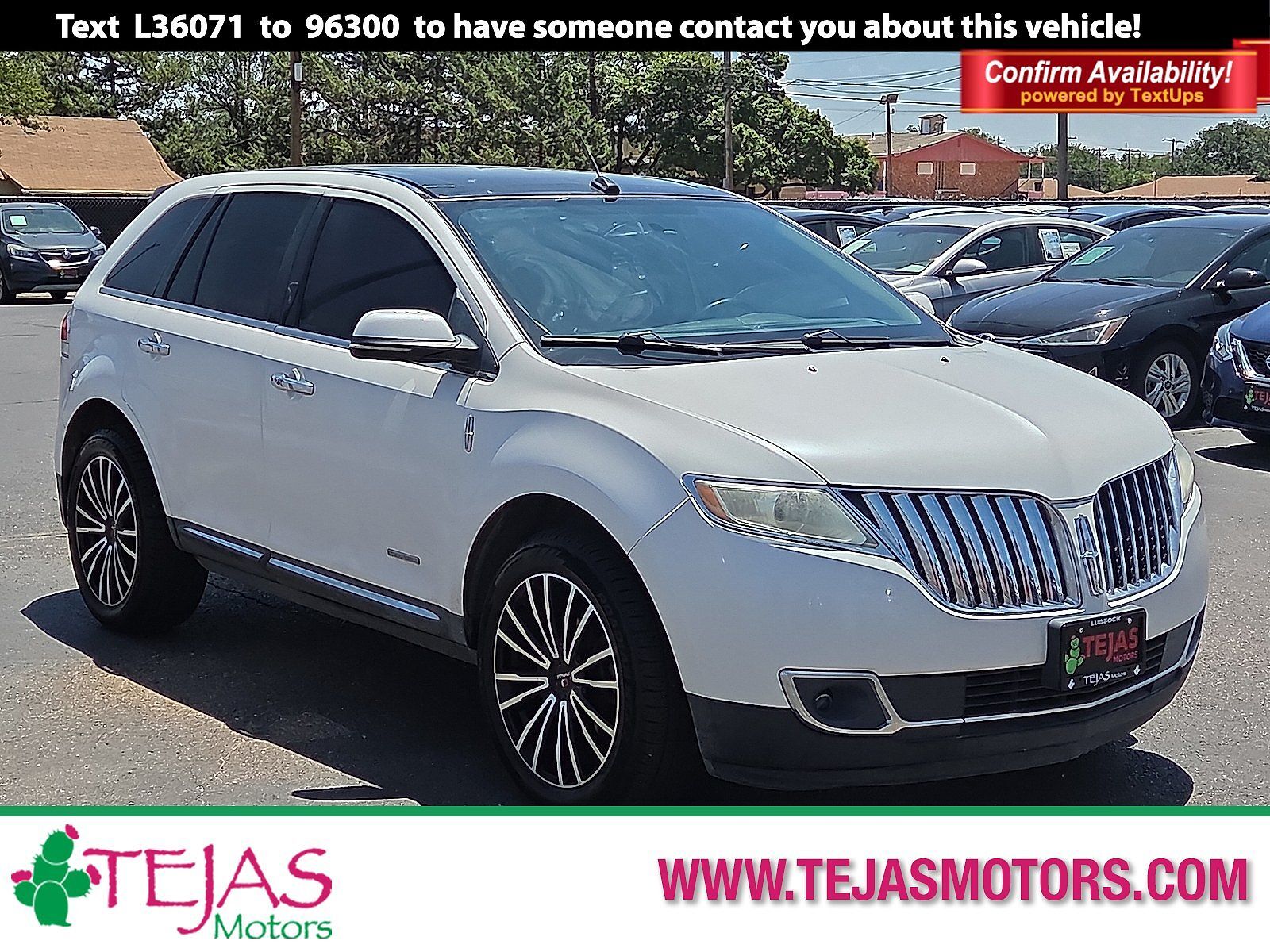 2013 LINCOLN MKX