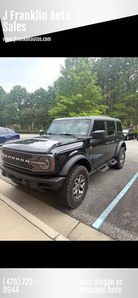 2024 FORD Bronco