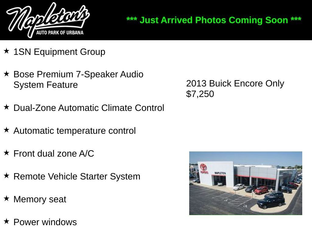2013 BUICK Encore