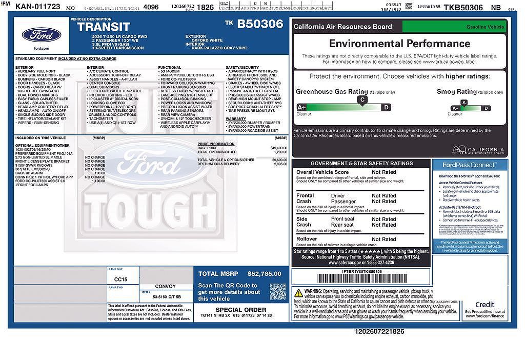 2026 FORD Transit