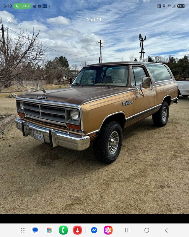 1987 DODGE Ram
