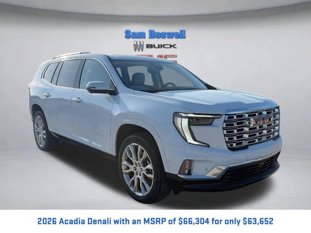 2026 GMC Acadia
