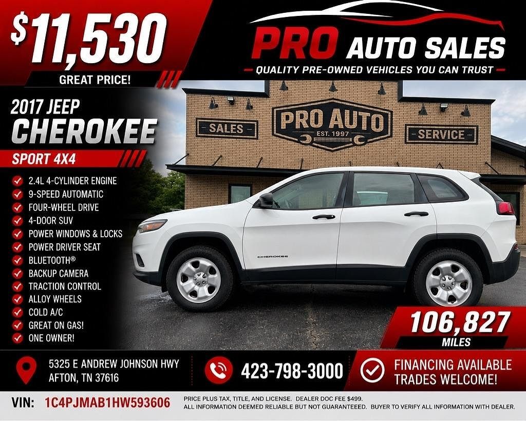 2017 JEEP Cherokee