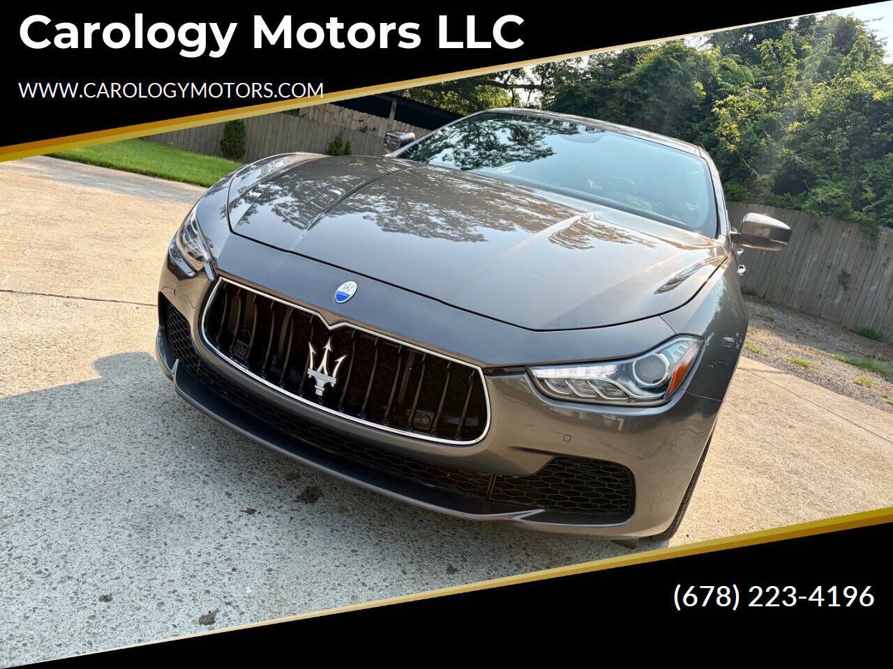 2017 MASERATI Ghibli
