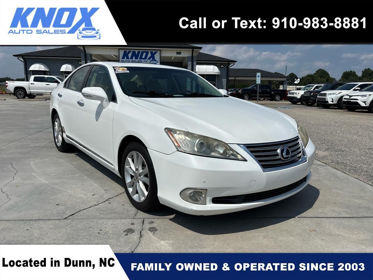 2010 LEXUS ES