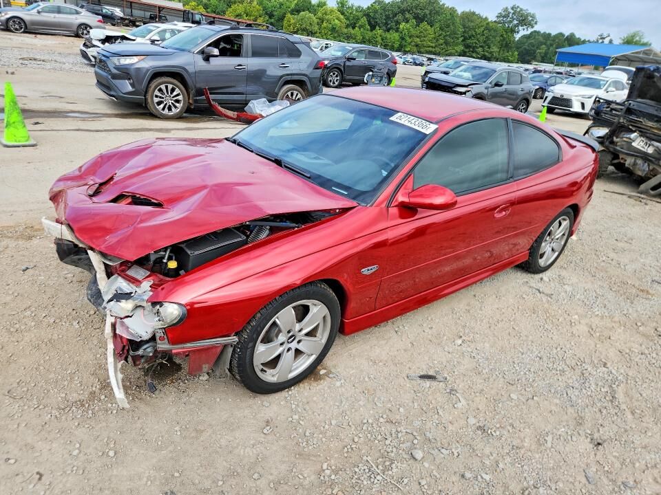 2006 PONTIAC GTO